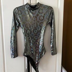 Fashion Nova long sleeve low back body suit